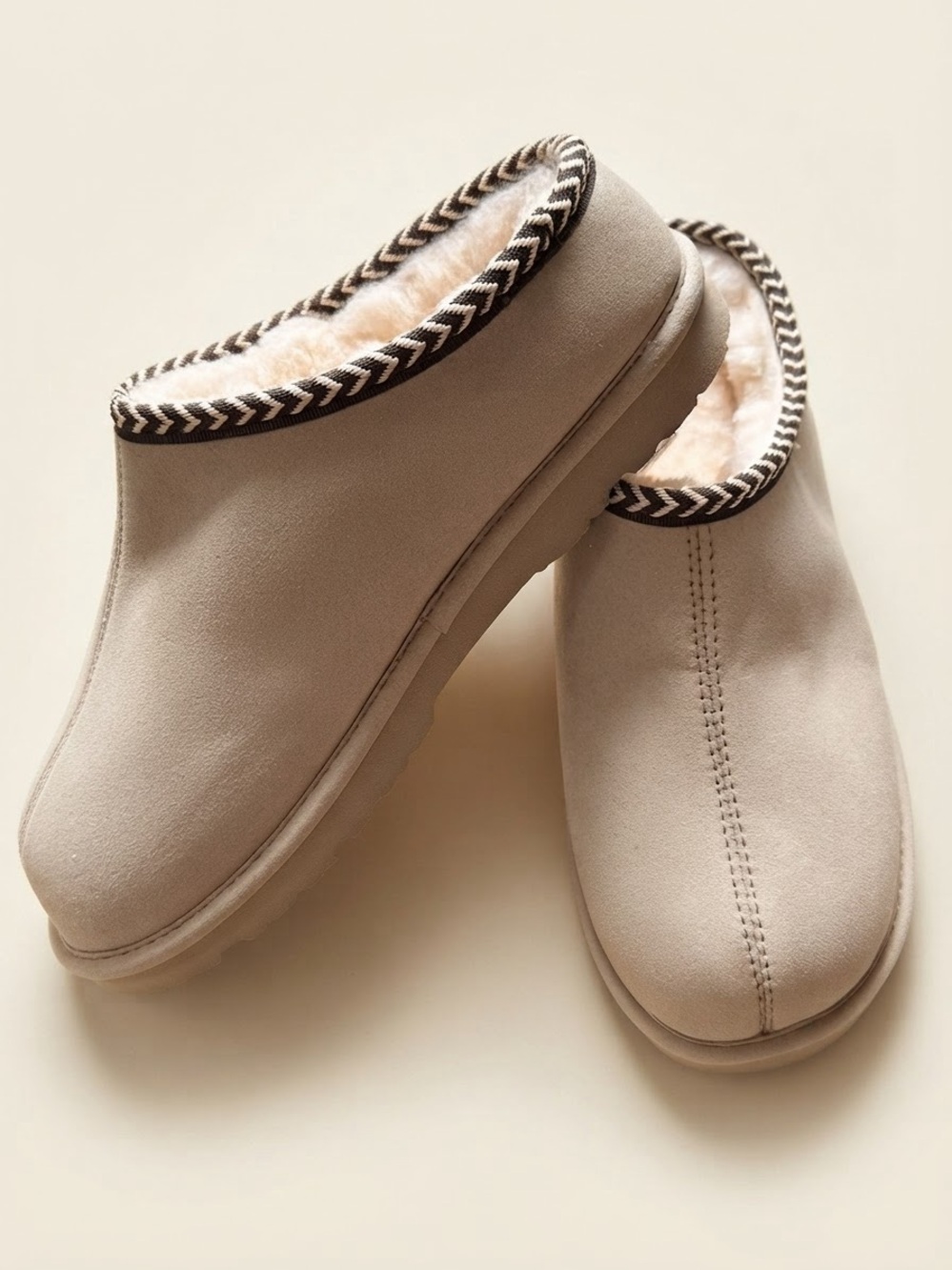 NEW BEARPAW TABITHA SHEARLING MULES ANKLE BOOTIES SLIPPERS 10